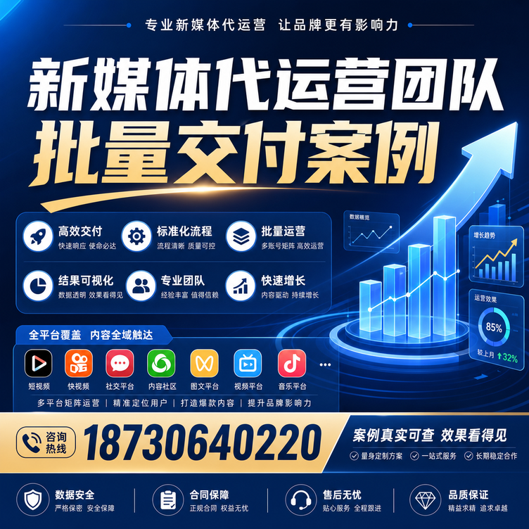 屯昌代运营公司多客户账号批量高效交付案例